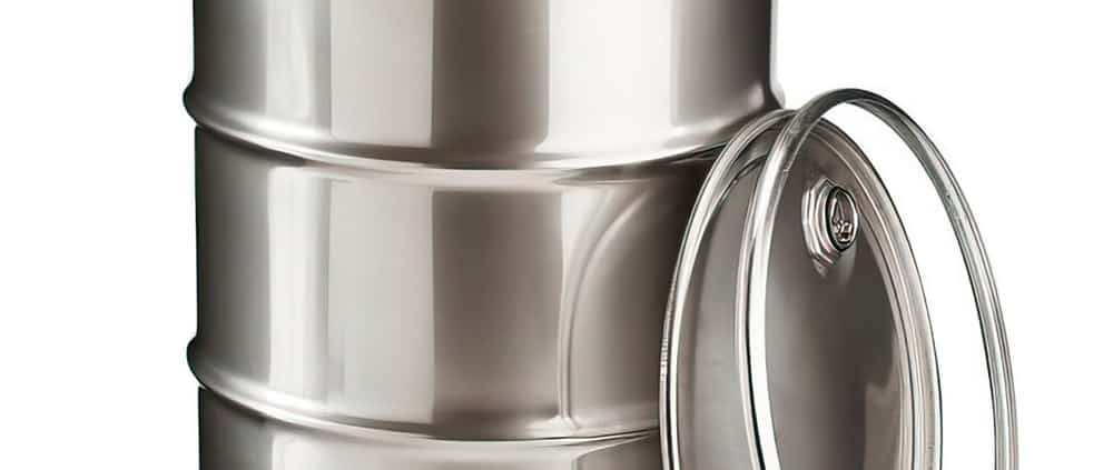 205 Litre Open Top Stainless Steel Drum 205 Litre Open Top Stainless Steel Drum