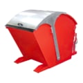 Tilting Container With Arched Lid